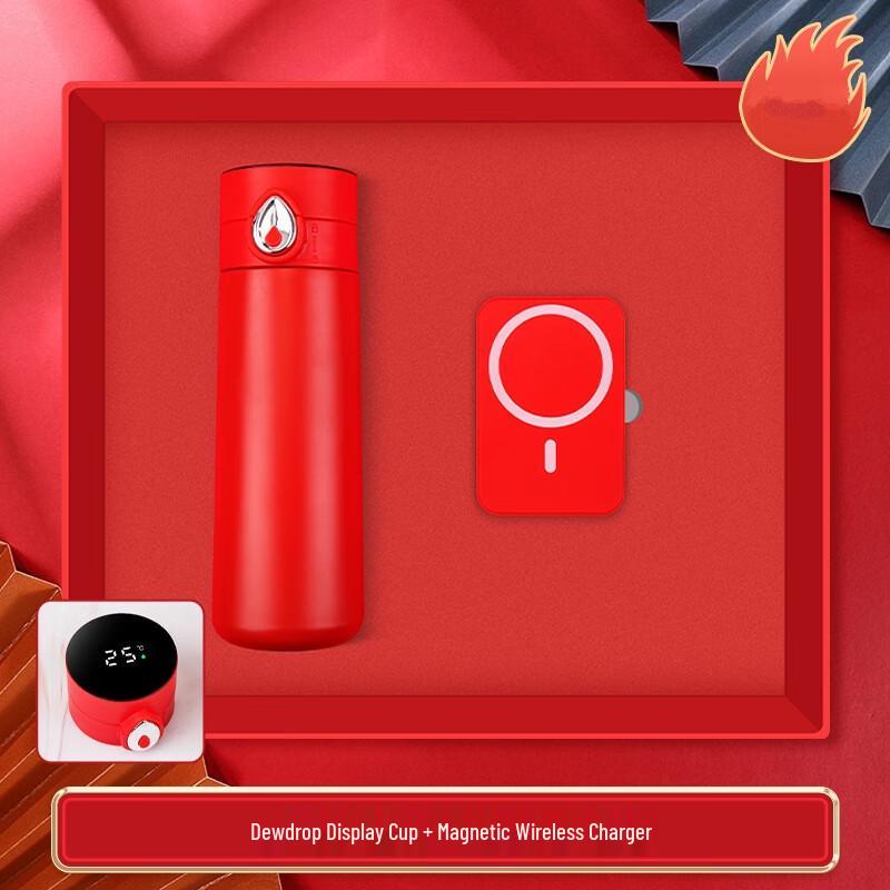 Shangqi Smart Insulated Bottle & Power Bank Gift Set
