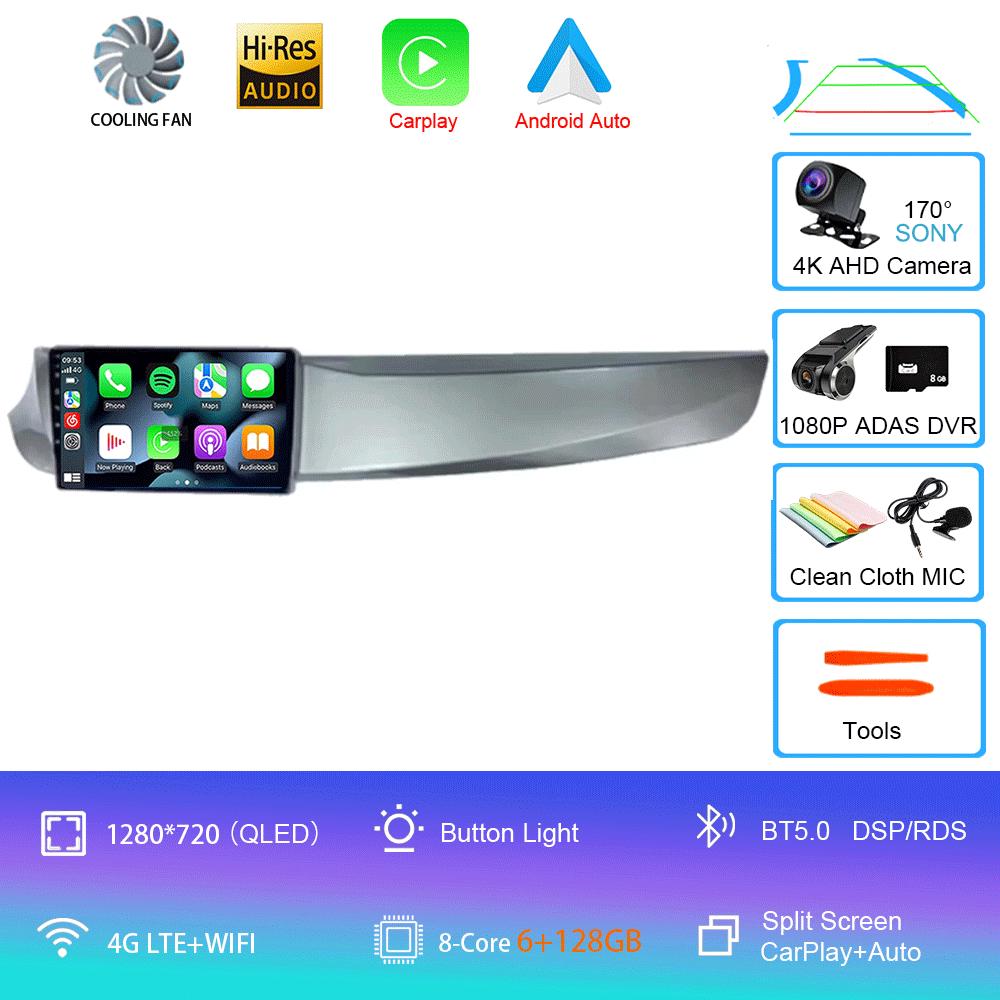 Android14 Car For Alfa Romeo Giulietta 2010 - 2014 Auto Radio Stereo Multimedia Player GPS Navigation Carplay QLED BT No 2din