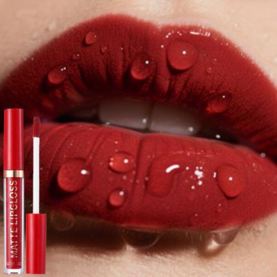 12 Colors Matte Lip Gloss Sexy Red Velvet Lip Glaze Waterproof Lasting Not Easy To Fade Lipstick Mousse Lips Makeup Cosmetic