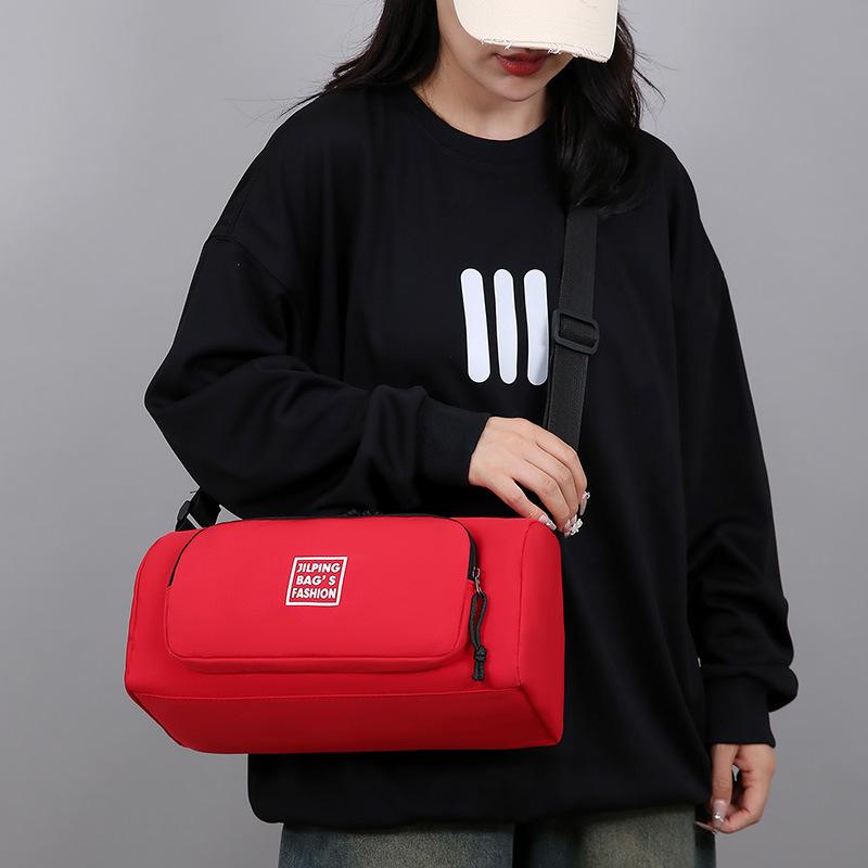 Einfache Umhängetasche Damen Freizeit Reise Aus Aufbewahrungstasche Große Kapazität Leichtgewichtige Messenger Bag