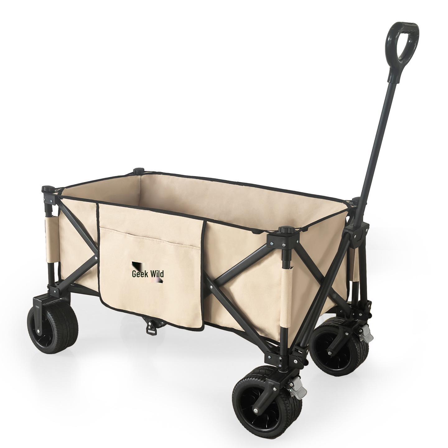 In-Stock Extra Large Foldable Outdoor RV Camping Pull Cart