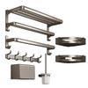 Miling No-Drill Wall-Mounted Bathroom Storage & Towel Rack