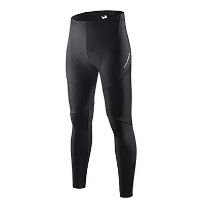 THRLEGBIRD Men's Cycling Pants, Long Tights with 3D Pad, Racer Pants for Road Bikes and Cycling, Spring/Summer, Pain Relief, Moisture Wicking, Quick D