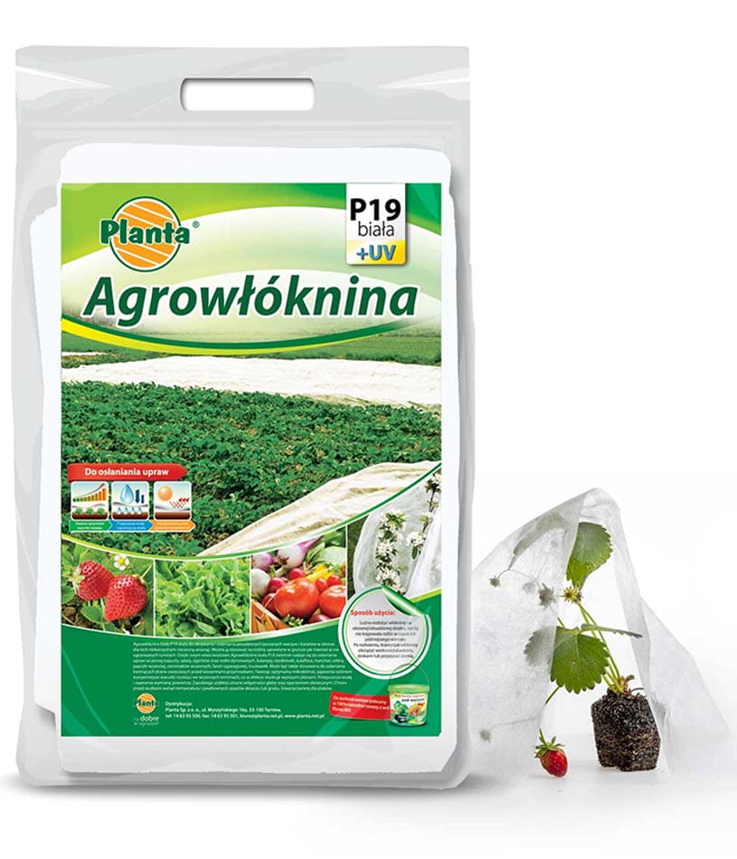 Planta agrowłóknina okryciowa biała 160x2000 cm 19 g/m2 1szt