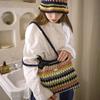No. 56 / Fruits Shoulder Bag (Fruits Crochet Bag Shoulder Bag Knit Bag)
