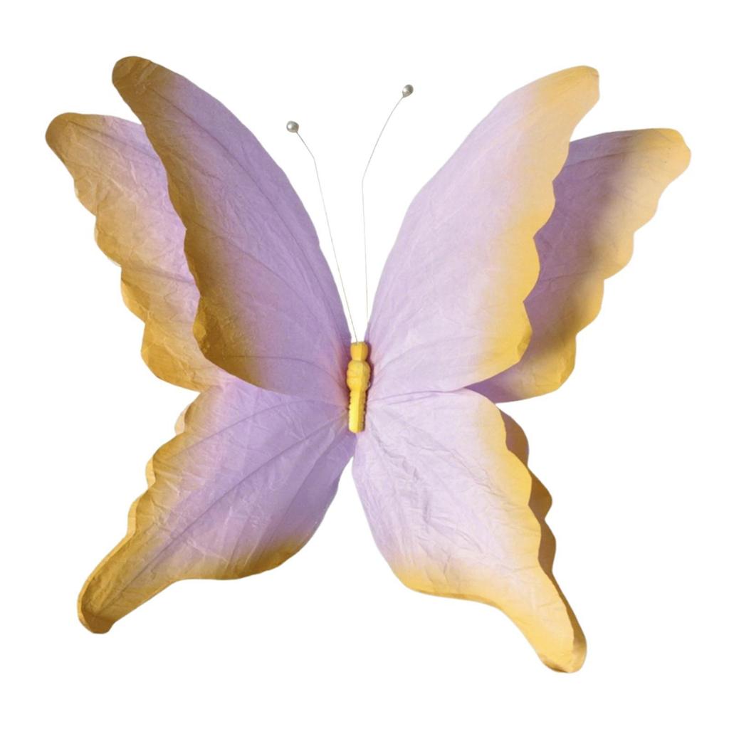 Artificial Butterfly Butterfly Wall Decal Removable DIY Wall Art Sticker Mariage