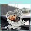 Creative Angel Wing Series Acrylic Car Hanging Ornament For Festive Home Decor