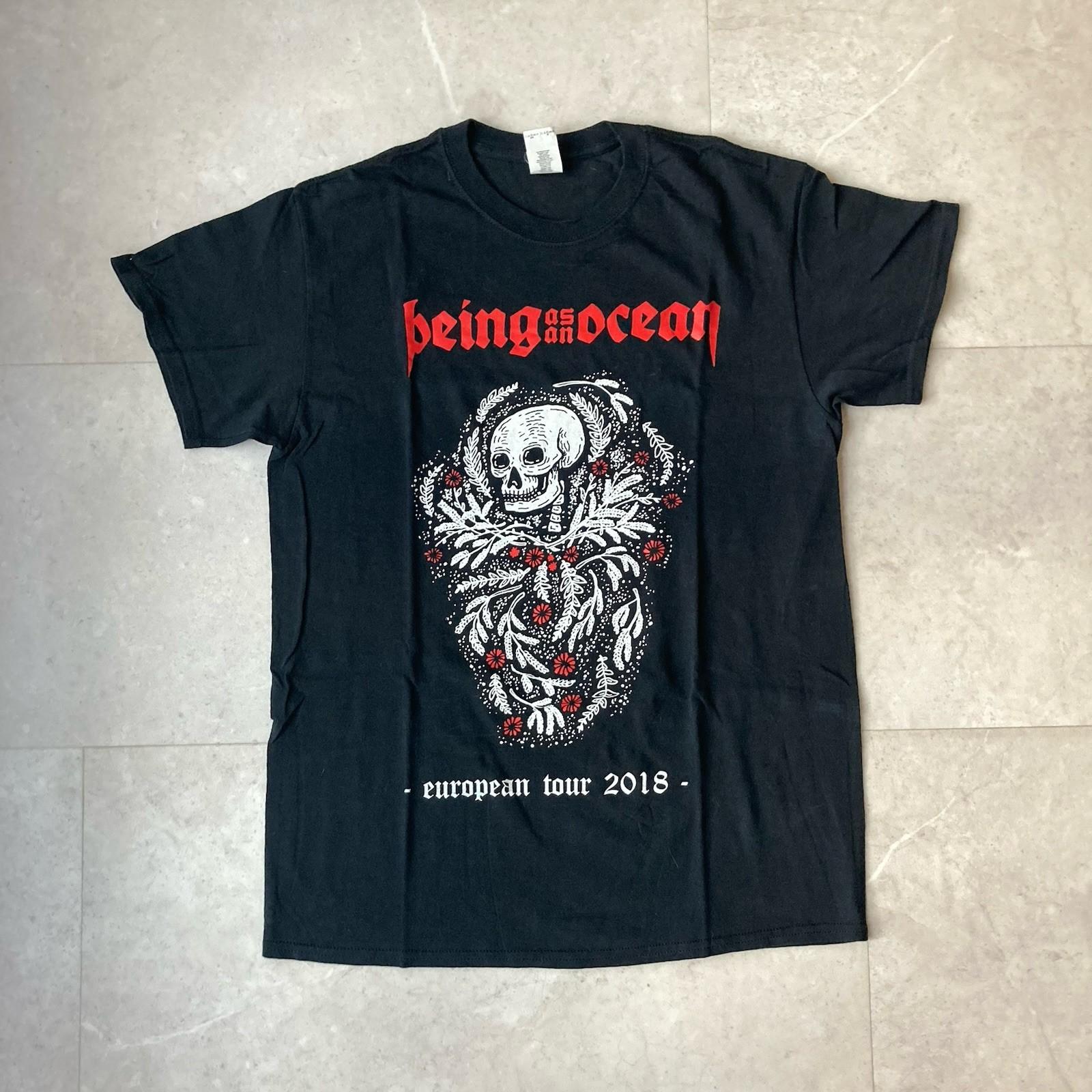 being as an ocean hardcore rock band tour tee size medium Unisex T-Shirt XXXXL