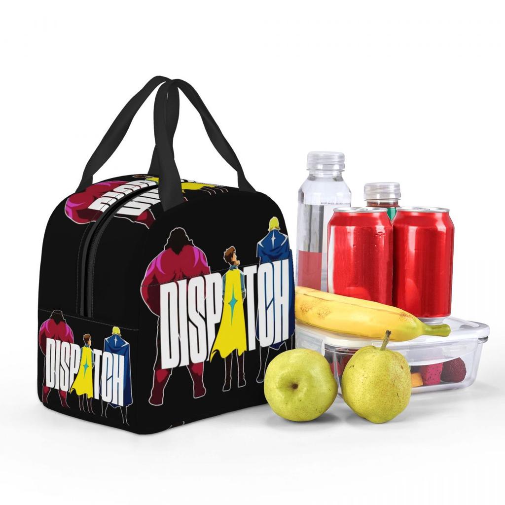 Dispatch Video Game Thermal Insulated Lunch Bag for Picnic Portable Food Bag Thermal Cooler Lunch Boxes