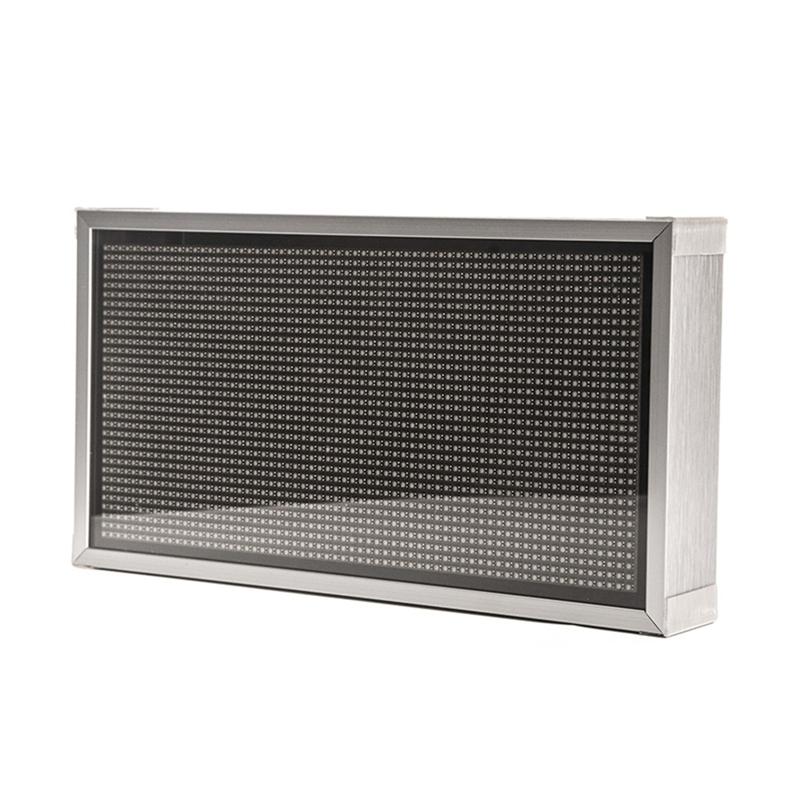 Большие настенные метеочасы 8 дюймов и дисплей с тикером цены биткоина на фондовом рынке с большим пиксельным экраном Дисплей тикера биткоина на фондовом рынке