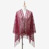 New Summer Women Pure Color Lace Openwork Fringe Long Scarf Shawl Wrap Sunscreen Scarves Headscarf for Lady Veiled Jersey Hijabs