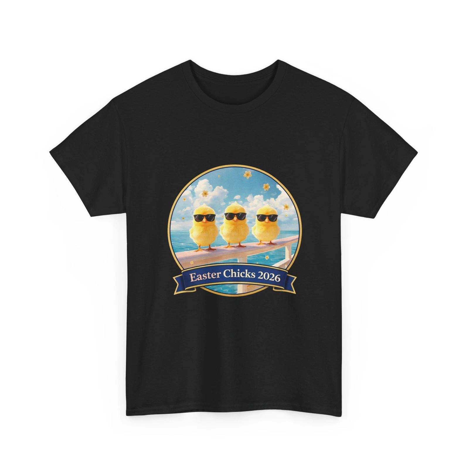 Easter Chicks 2026 Cruise T shirt Spring Break Cruise Tee Sea Vacation Shirt 2XL