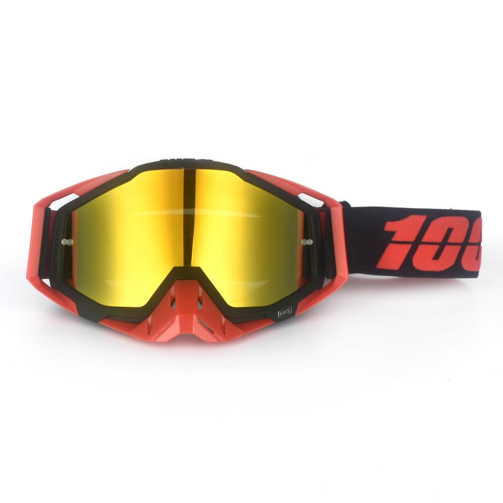 Motorcycle Goggles Color Off-road Helmet Goggles Windproof Sand Riding Glasses Ski Goggles