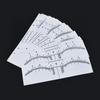 100pcs Disposable Tattoo Eyebrow Ruler Sticker Adhesive Microblading Tattoo Measurement Tools for Permanent Makeup