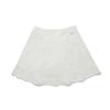 MALBON GOLF A-Line Flare Skirt Ivory (Woman)