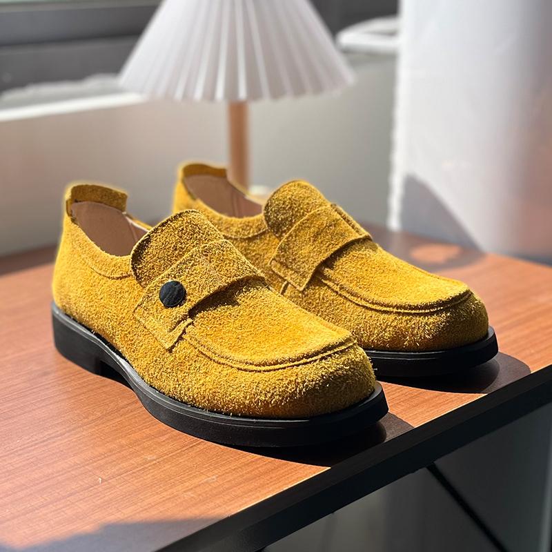 Autumn New Style Retro Loafers Lazy Man Casual Shoes