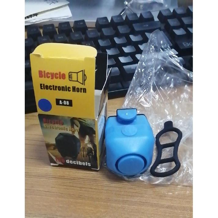 Bike Electronic Loud Horn Bicycle Bell Warning Safety Electric Bell Bike Handlebar Alarm Ring Outdoor Cycling MTB