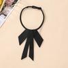 Large Bead Decoration Bow, Detachable Shirt Collar, Personalized and Versatile Fake Collar