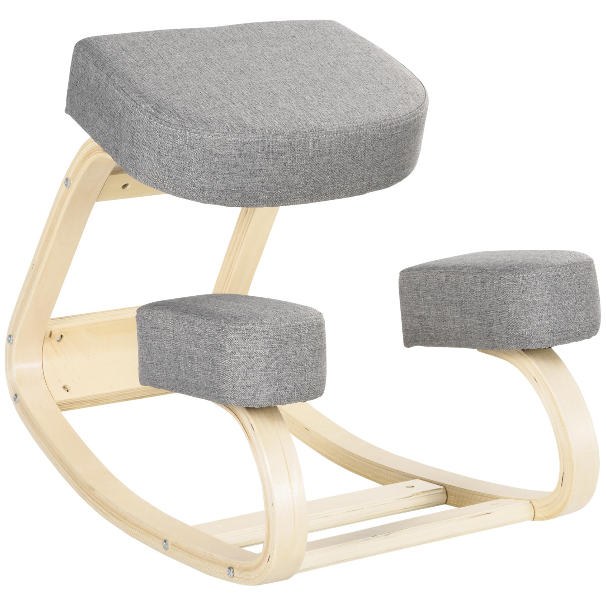 Kneeling Chair, Ergonomic Seat Stool, Upholstered