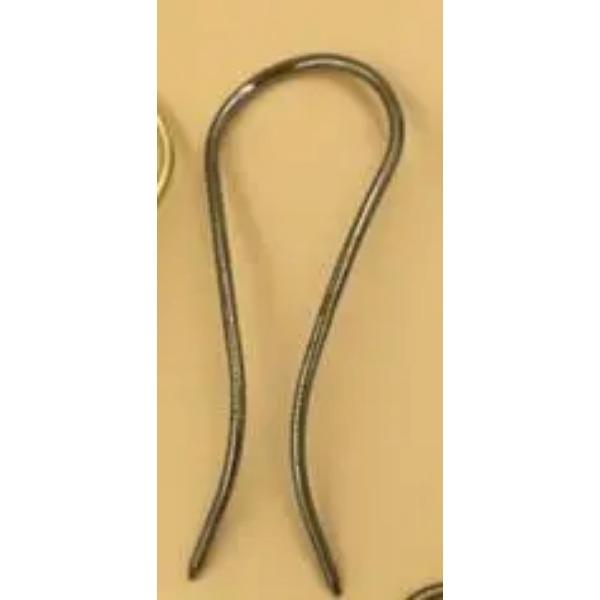 BASEHOME 3x100mm 5pcs/lot Vintage Antique Bronze Hair Jewelry Charm Women Hairpins Barrettes Retro Hair Wear Accessories