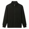 Stand Collar Cardigan Sweatshirt Autumn Winter New Coat Velvet Thickened Warm Men's Same Running Breathable
