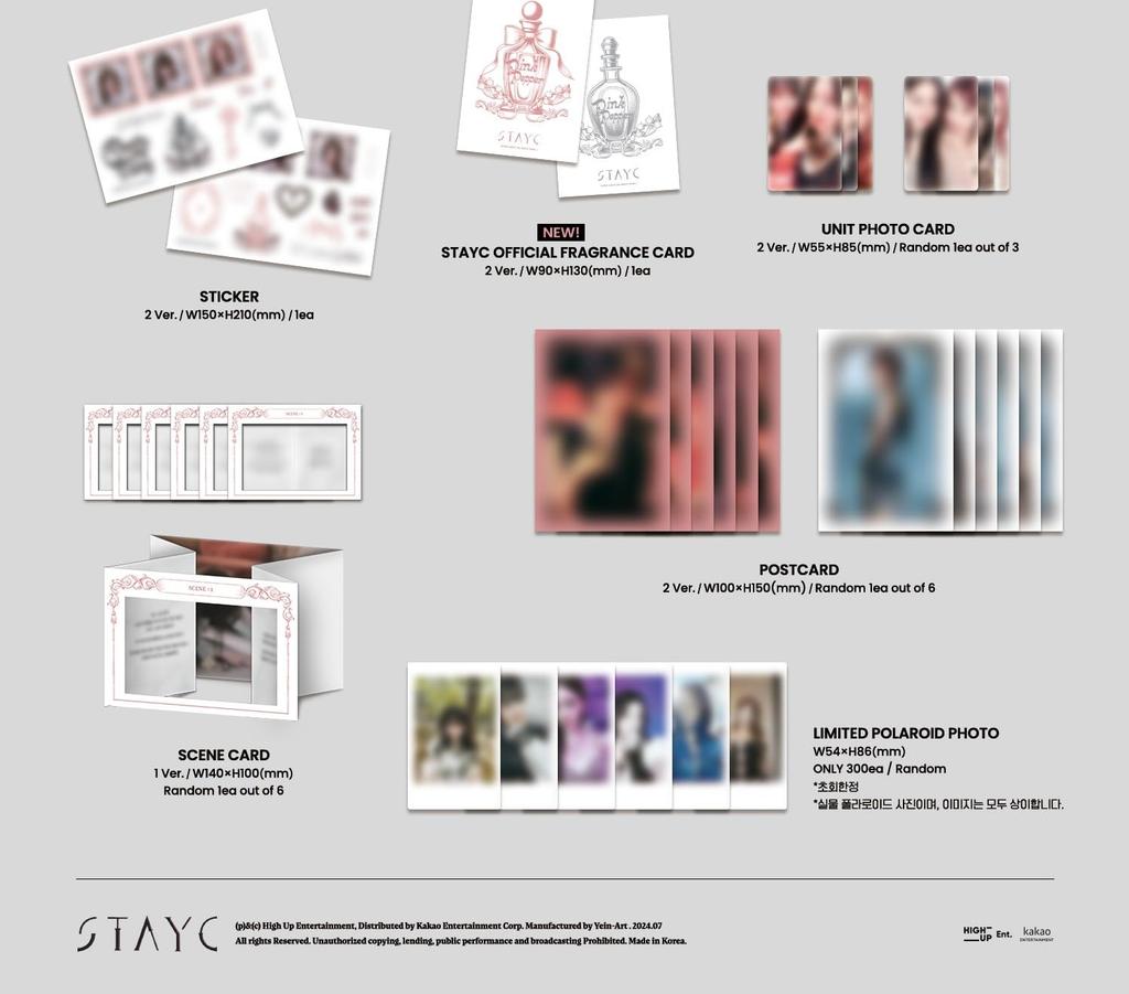 STAYC Das 1. Album [Metamorphic] (Koreanische Version)