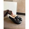 Heightening Shoes, Lazy Person's Buckle-secured Warm Cotton Slippers, Half-boots