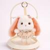 Plush Bunny Keychain With Bow Dress For Kids Gift And Bag Decor