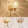 Okuchodo Small Crystal Wall Light, Bracket Light, 1-Light Wall Lamp, E26 Indirect Lighting, LED Compatible, LED Bracket Light, European Style,