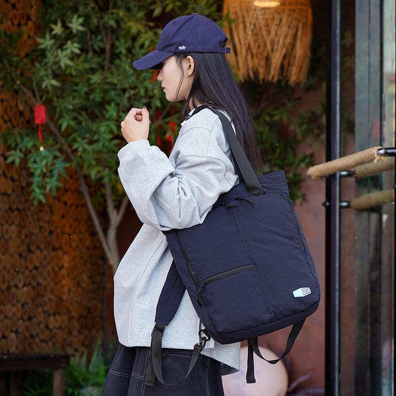 Versatile Multifunctional Nylon Backpack & Stylish Shoulder Bag