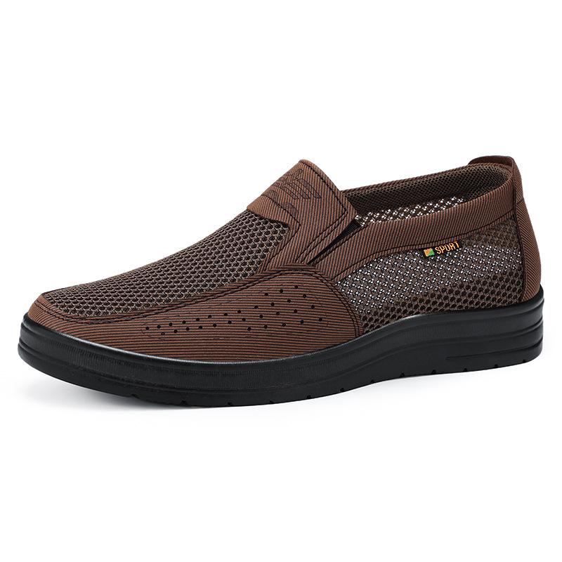 Men's Summer Casual Breathable Soft Sole Slip-On Shoes