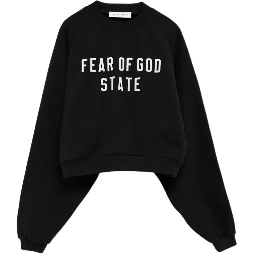 Fear Of God Essentials FW25 Loose Short Fashion Hoodie Women hoodies 192SP257830FW S