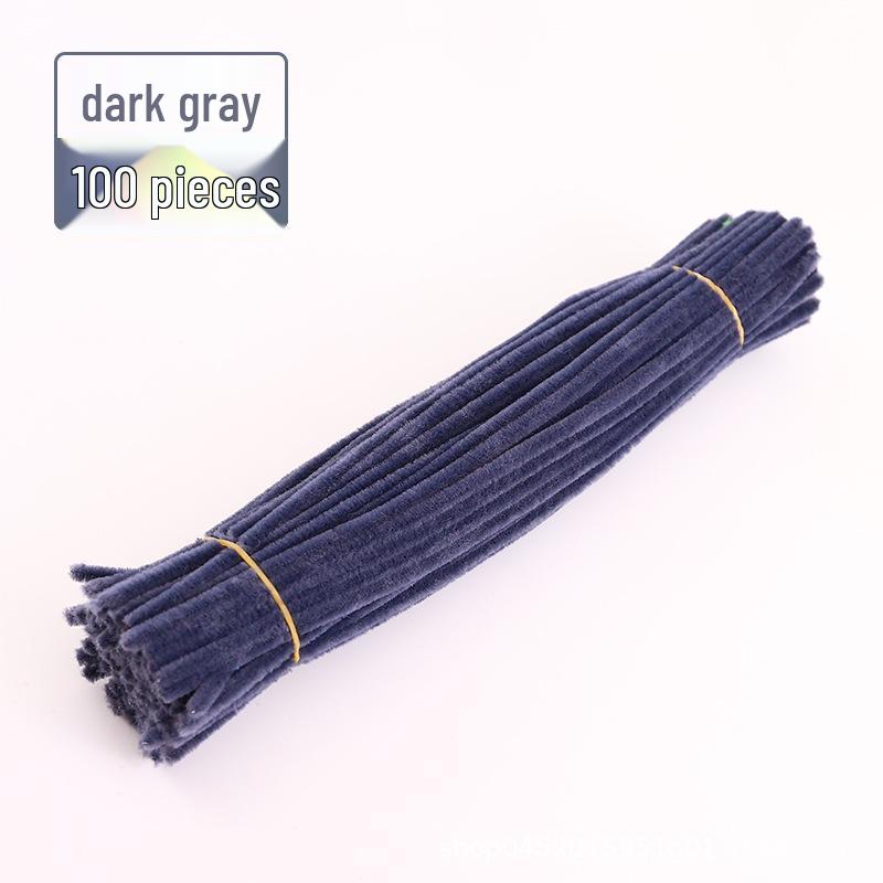 Youyou Tiger Twist Stick Handmade Super Soft Chenille Stems Educational Craft Materials for Macarons