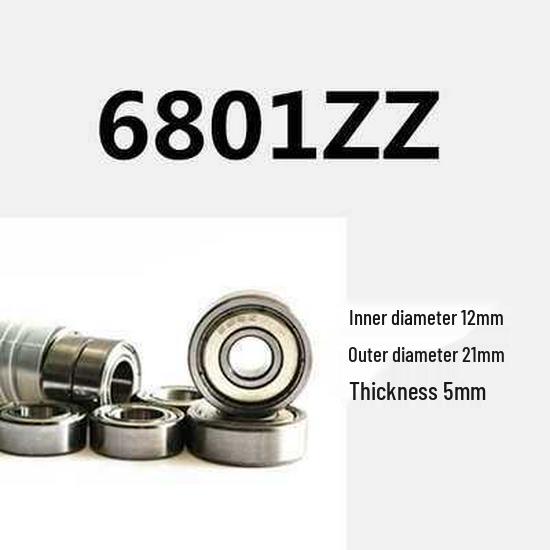 Micro Mini Bearings: Inner Diameter 3-12mm, Outer Diameter 13-20mm
