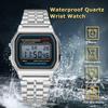 Stilvolle Und Trendige LED Digitaluhr WR F91w Stahlarmband A159 Modische Uhr