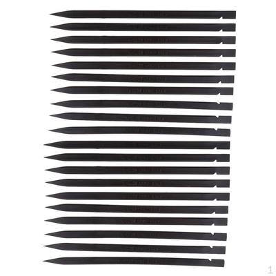 20Pieces 5.91'' Nylon Plastic Spudger Probe Security Handle Opening Pry Bar Black