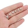 50pcs Stainless Steel Lobster Clasps Hooks for Necklace Bracelet Chains DIY Fashion Jewelry Making Findings Supplies 10mm/12mm