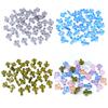 Creative Loose Spacer Beads 20Pcs/Pack Accessories Jewelry Acrylic Cross Beads 13*16mm Transparent New for Making DIY