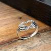 Finger Ring Girls Snake Smile Stylish Fashionable Men Jewelry Women Classic Vintage Ancient Tone Color Punk Hip Hop Adjustable Boho FrogFashion