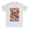 Ones Pieces Luffy TShirts for Men  Funny 100 Cotton Tees Round Collar Short Sleeve T Shirt Party Clothing