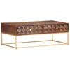 Coffee Table 112 X 50 X 40 Cm Solid Mango Wood