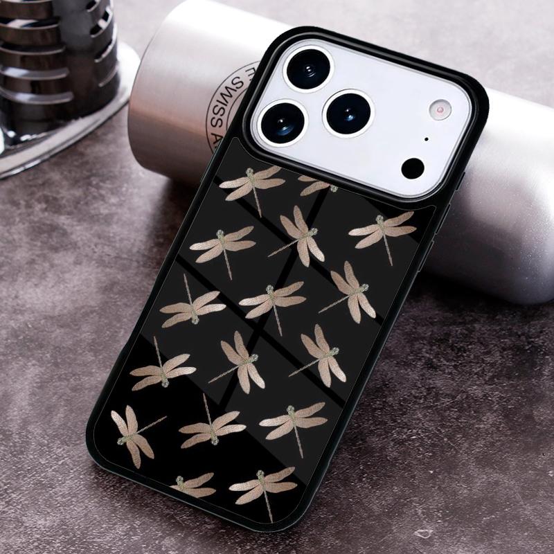 

Dragonfly Phone Case For iPhone 17 16 15 14 13 12 11 Pro Max Plus 17Air Soft Silicone Cover iPhone 15 Plus
