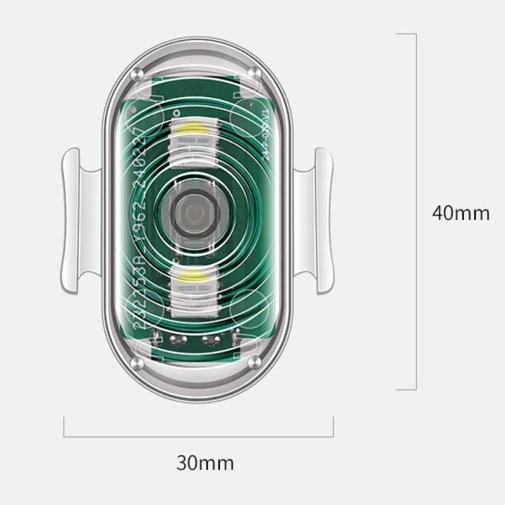 Universal Fit LED Indicator Light 7-Color Motorcycle Modified Light  Aviation Enthusiasts