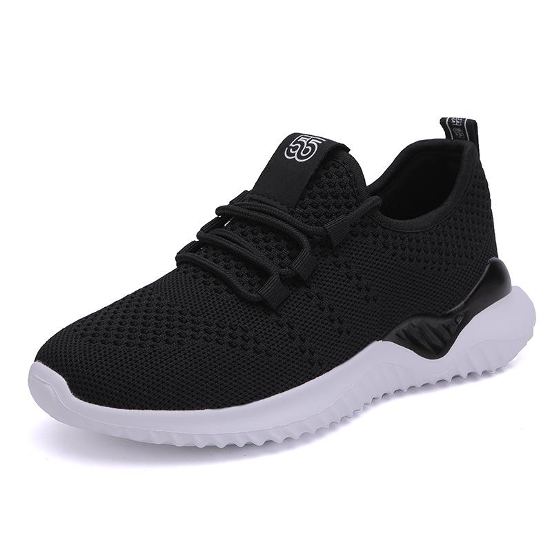 2020 spring and autumn new women's shoes light sports Korean version running shoes mesh elastic casual shoes trendy shoes 2025 direct sales