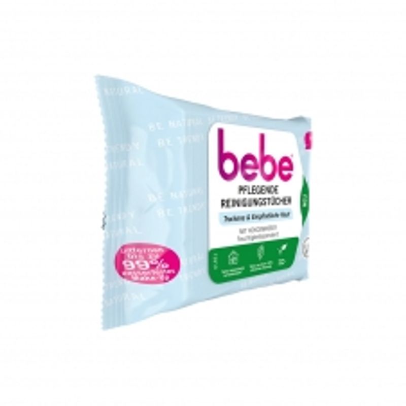bebe Face Cleansing Tissues, 25 Sheets (Sensitive & Dry Skin)