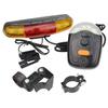 Multifunctional 7 LED Turning Light Bike Tail Lamp Electric Horn Brake Lamp Safe  Accessory for Night Cycling