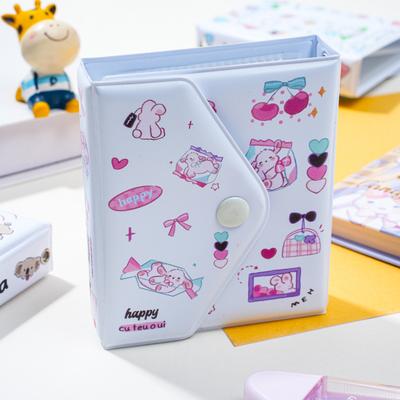 Cartoon 3 Inch Album Photo Postcard 36 Pockets Cards Mini Album Kpop Idol Pictures Collection Album Name Cards Storage Holder