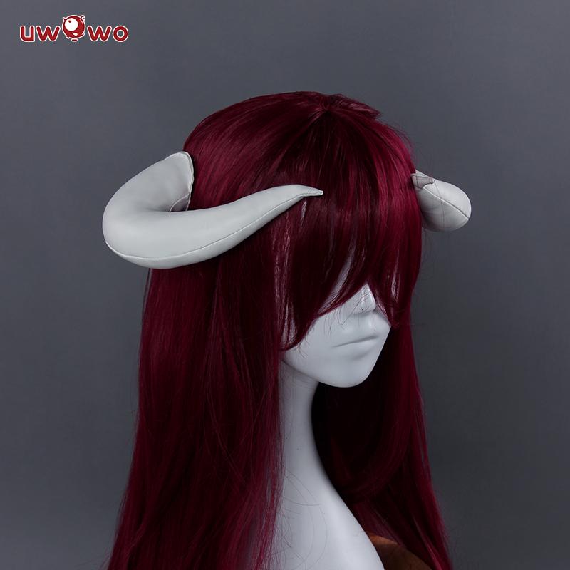 IN STOCK UWOWO Anime Albedo Cosplay Costume Halloween Christmas Costume Cos Women White Dress Albedoo Cosplay