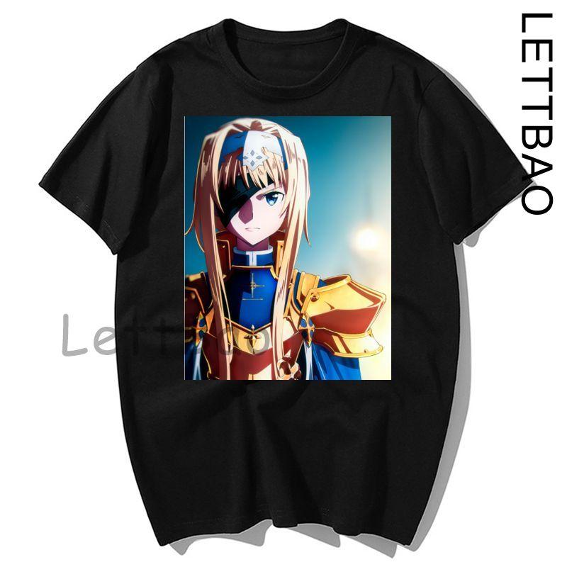 Sword Art Online T Shirt Sao Japanese Anime T Shirt Fun Casual Tee Shirt 100 Cotton