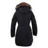 Moncler MONTICOLE Down Hoodie with Fur Coat 2 blackUsed